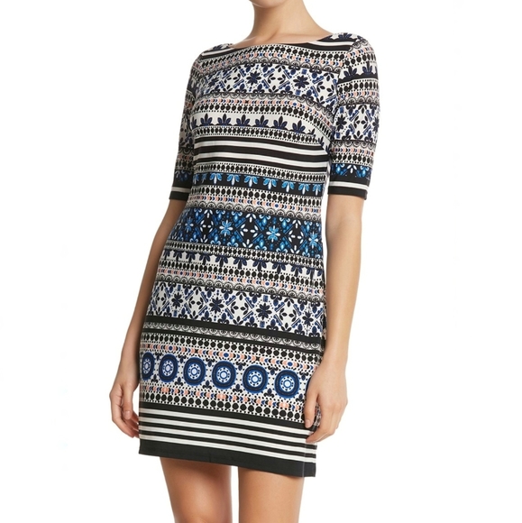 Eliza J Printed T Body Dress